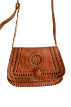 Cairo - Hand-Tooled Leather Crossbody Bag