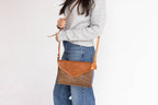 Amedi Plains – Leather & Cowhide Crossbody Bag