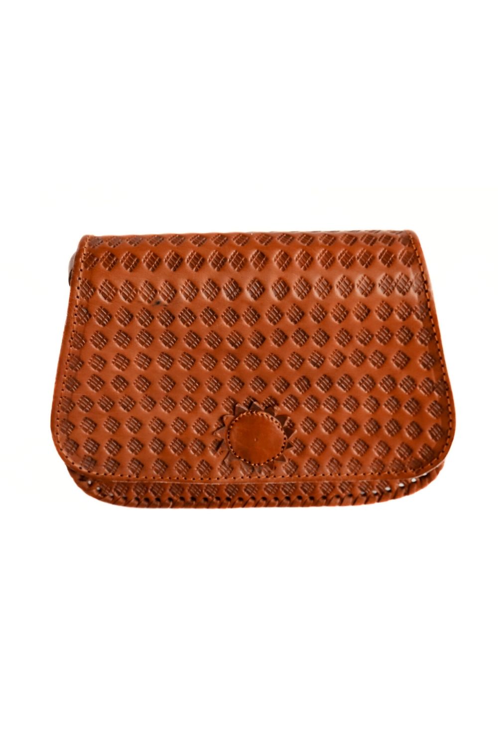 Cairo - Hand-Tooled Leather Crossbody Bag