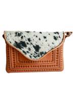 Baalbek - Leather & Cowhide Western Purse