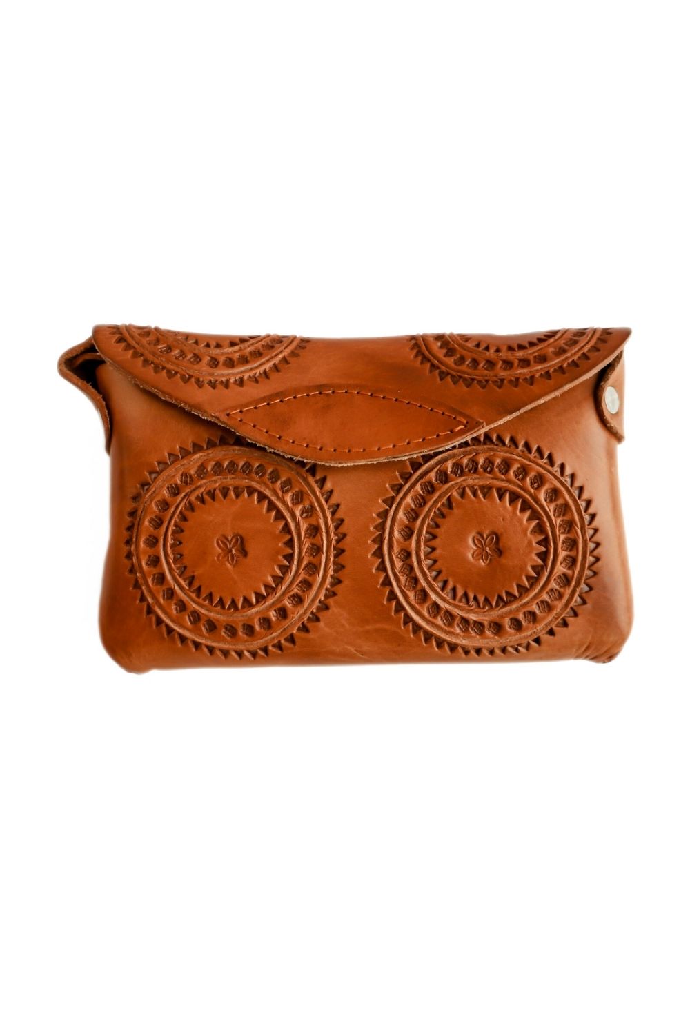 Mosul - Hand-Tooled Leather Crossbody Bag