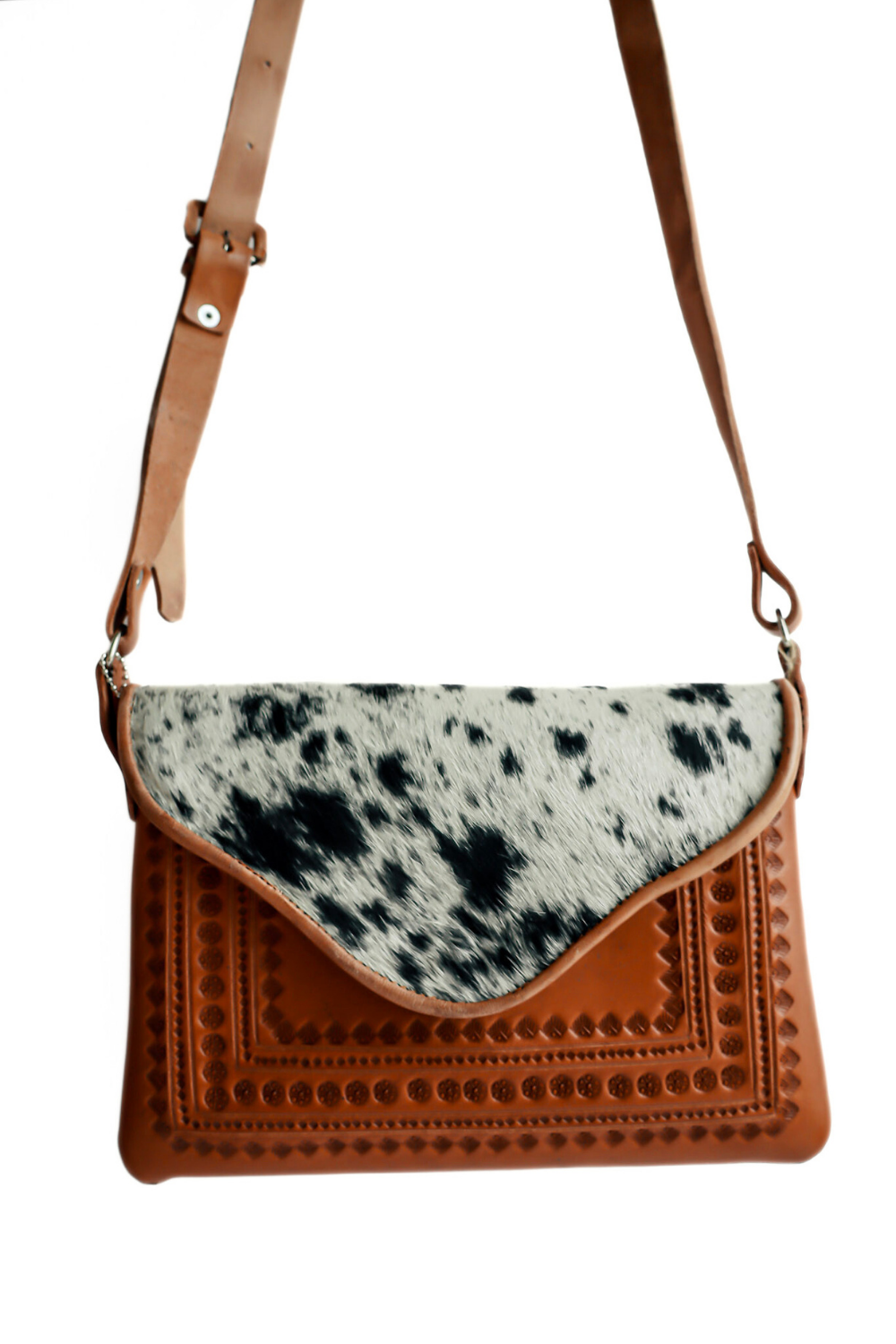 Baalbek - Leather & Cowhide Western Purse