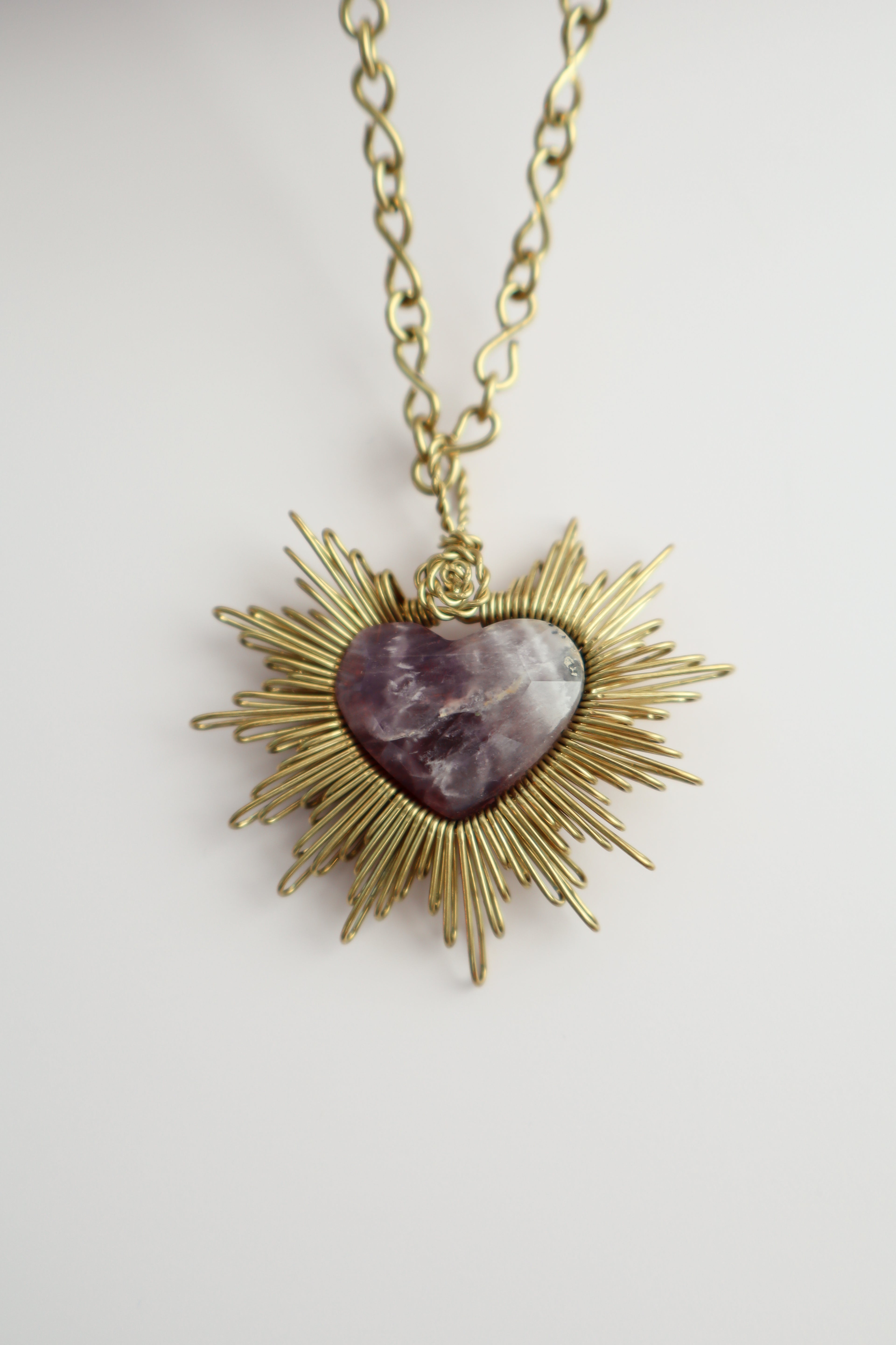 Jesus Sacred Heart – Handmade Necklace