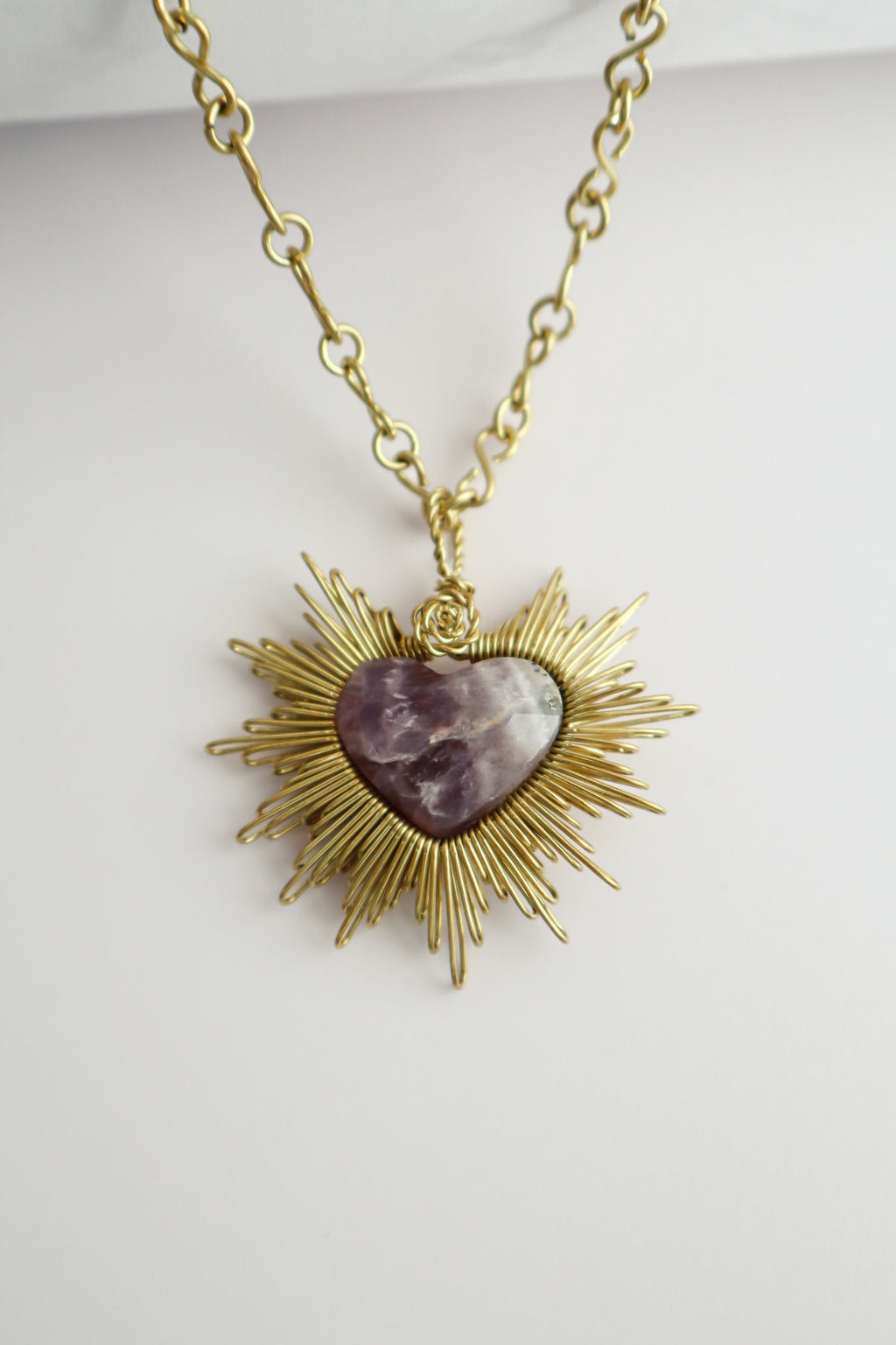 Jesus Sacred Heart – Handmade Necklace