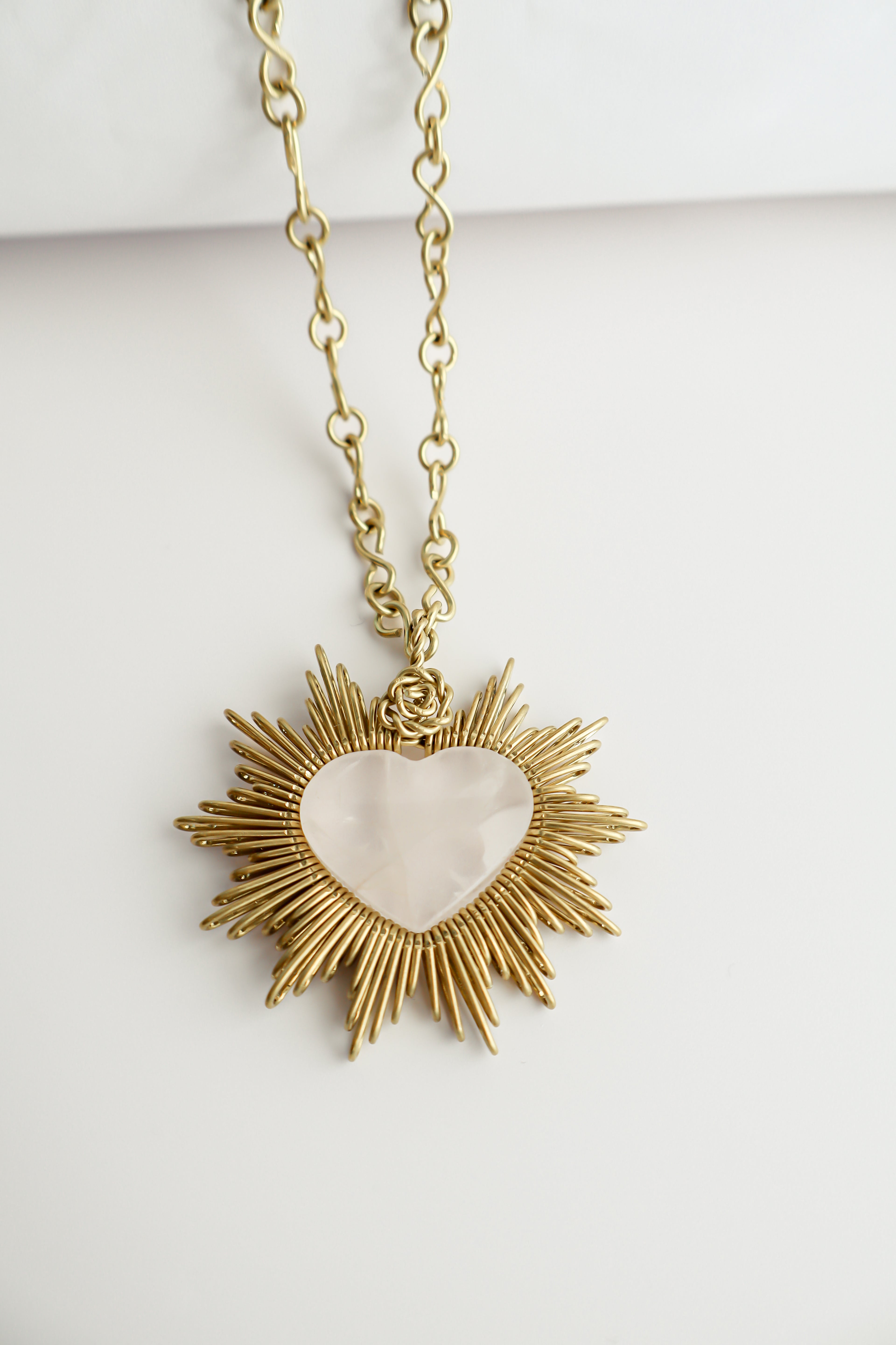 Jesus Sacred Heart – Handmade Necklace