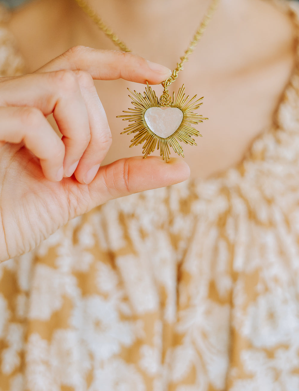 Jesus Sacred Heart – Handmade Necklace