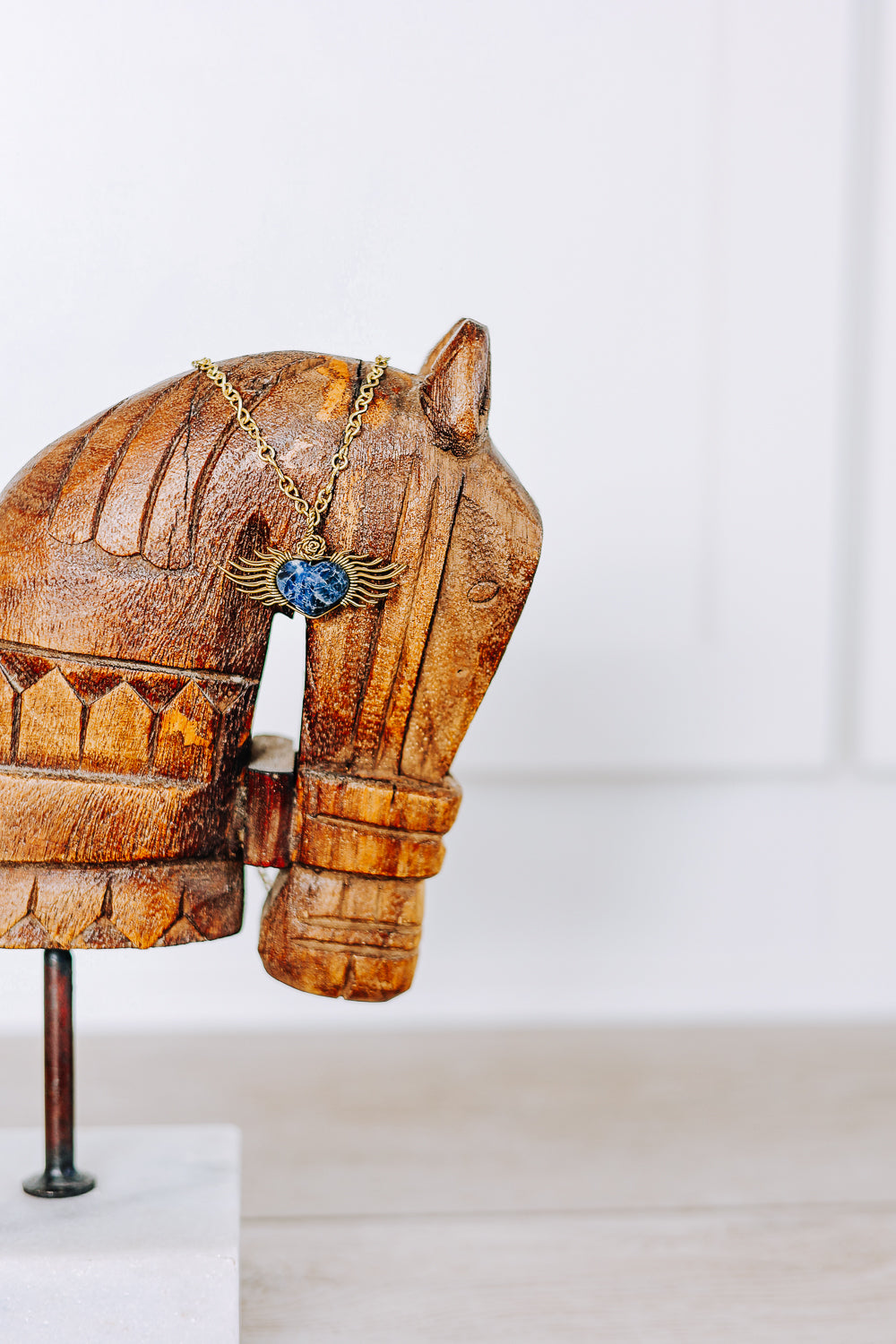 St. Michael Sacred Heart – Handmade Necklace