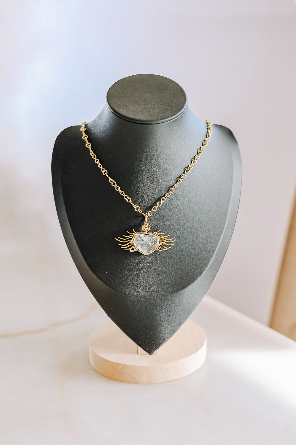 White Quartz necklace