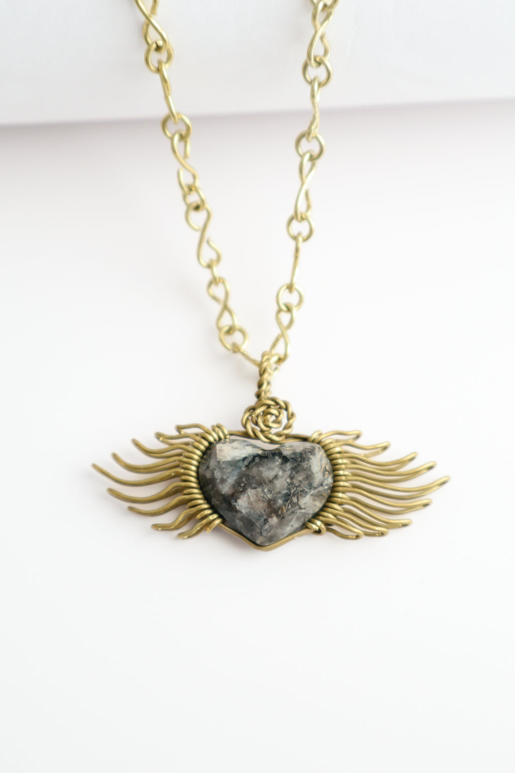 St. Michael Sacred Heart – Handmade Necklace