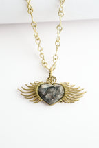 St. Michael Sacred Heart – Handmade Necklace