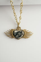 St. Michael Sacred Heart – Handmade Necklace