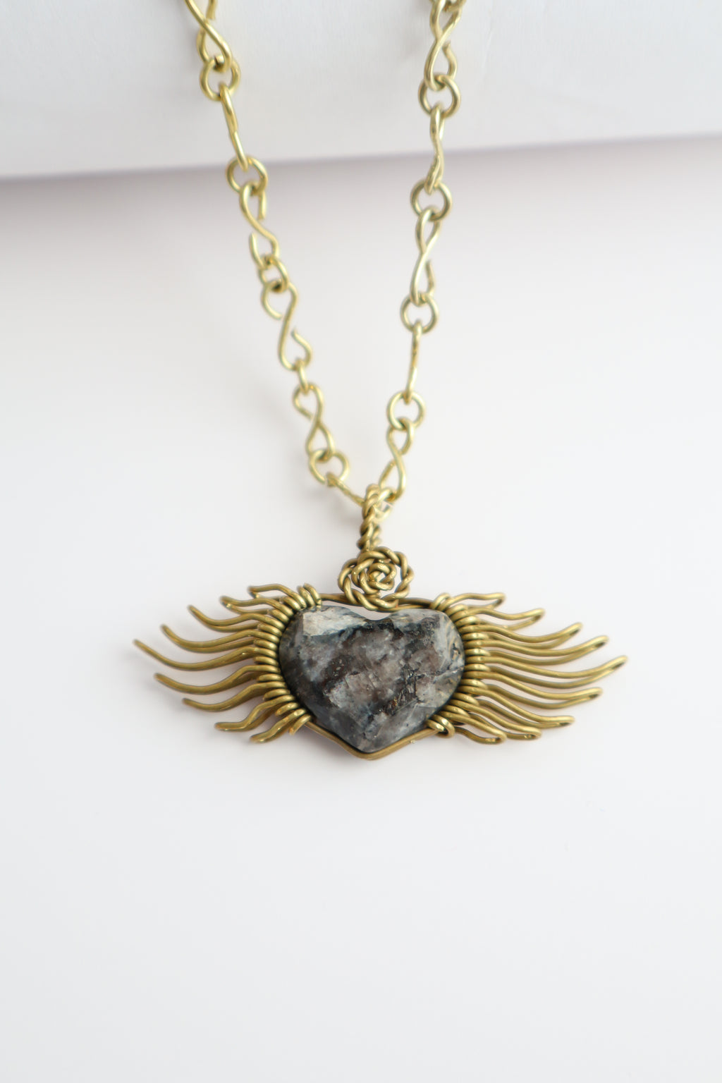 St. Michael Sacred Heart – Handmade Necklace