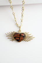 St. Michael Sacred Heart – Handmade Necklace