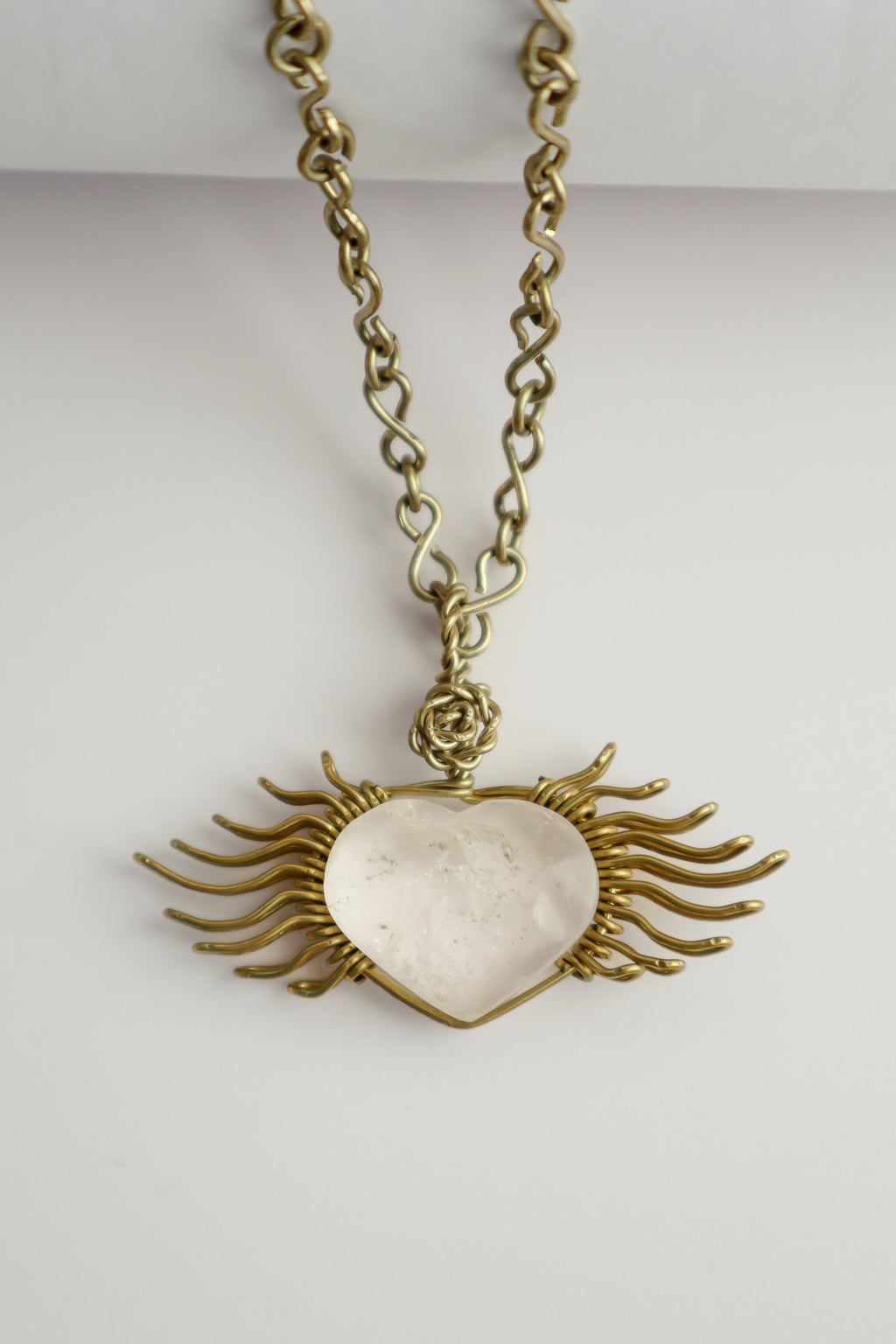 St. Michael Sacred Heart – Handmade Necklace