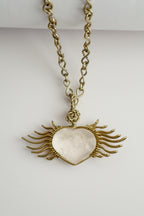 St. Michael Sacred Heart – Handmade Necklace