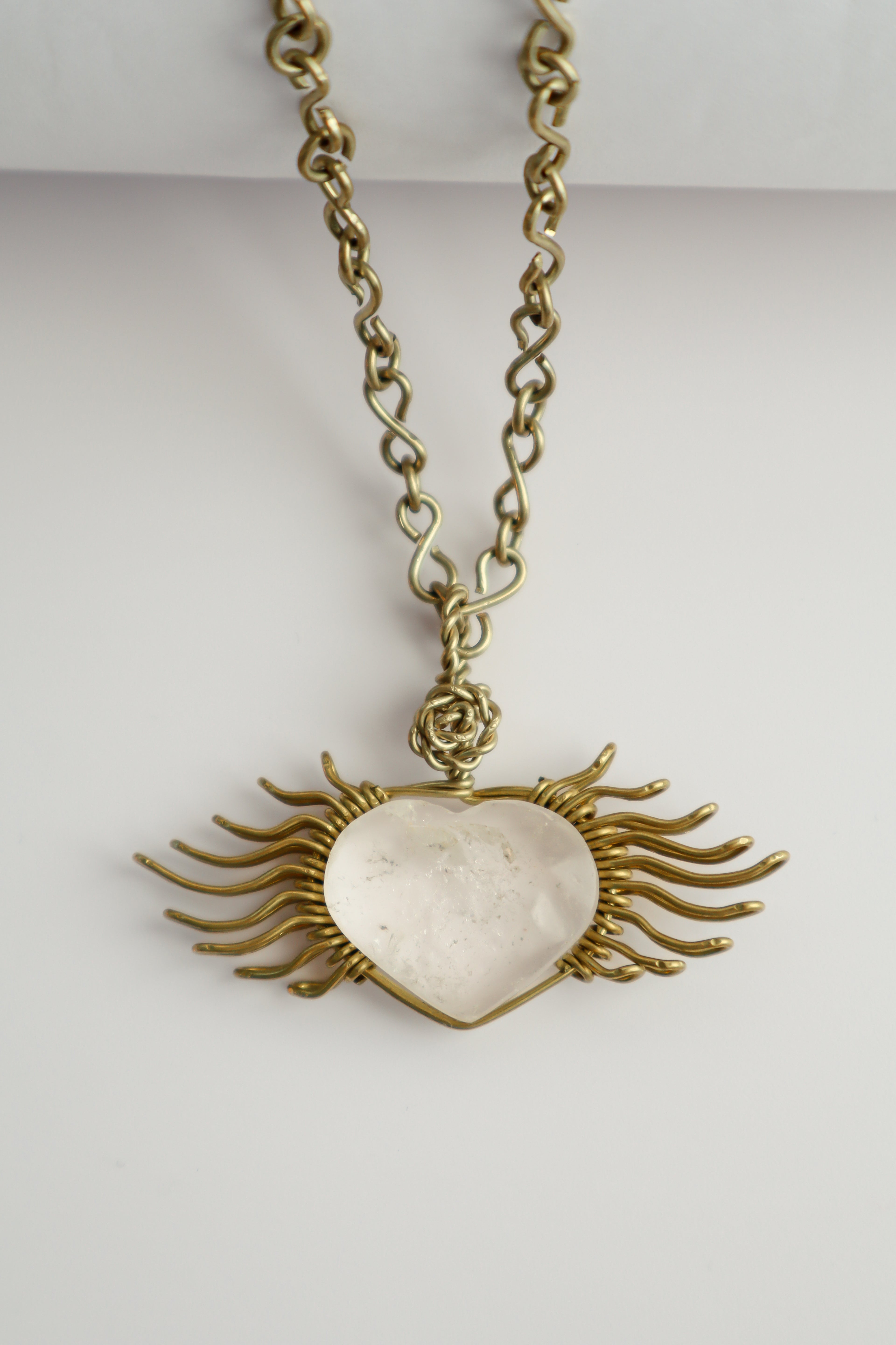 St. Michael Sacred Heart – Handmade Necklace