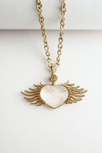 St. Michael Sacred Heart – Handmade Necklace