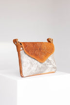 Amedi Wild - Leather & Cowhide Crossbody - Mama Ponchos
