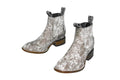Aurora Cowhide Ankle Boots | Size 7.5 US - Mama Ponchos