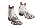 Aurora Cowhide Ankle Boots | Size 8 US - Mama Ponchos