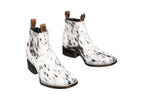 Aurora Cowhide Ankle Boots | Size 8.5 US - Mama Ponchos