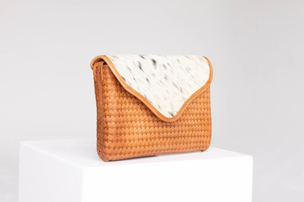 Baalbek - Leather & Cowhide Western Purse - Mama Ponchos