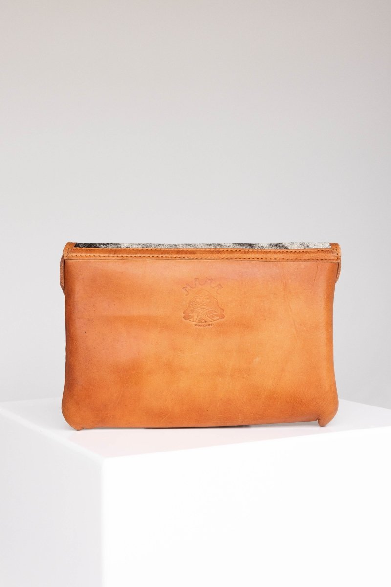 Baalbek - Leather & Cowhide Western Purse - Mama Ponchos