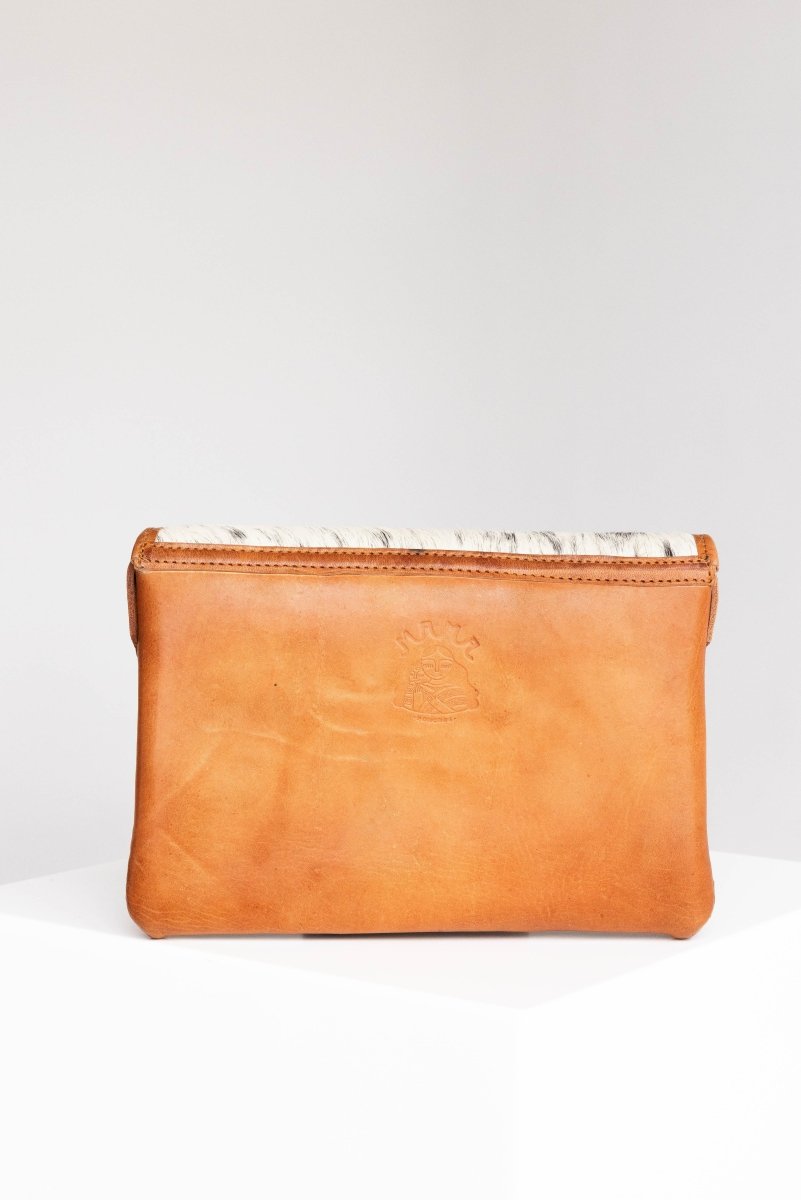 Baalbek - Leather & Cowhide Western Purse - Mama Ponchos