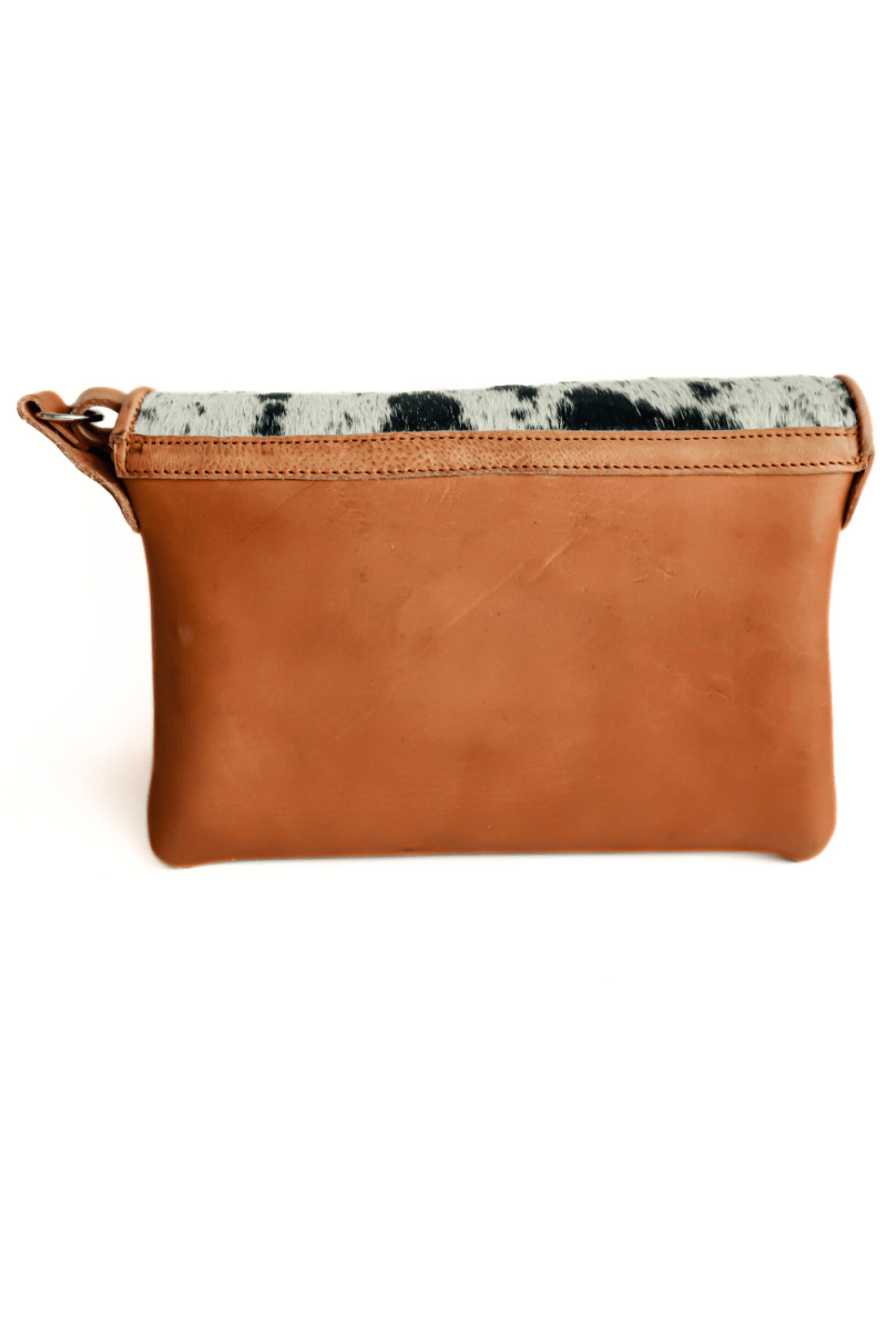 Baalbek - Leather & Cowhide Western Purse - Mama Ponchos LLC