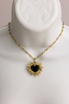 Jesus Sacred Heart – Handmade Necklace - Mama Ponchos