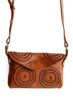 Mosul - Hand - Tooled Leather Crossbody Bag - Mama Ponchos LLC