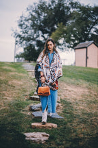 Poncho Aymara Red – Reversible Handmade Poncho (No Hoodie) - Mama Poncho LLC