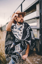 Poncho Chasca – Handmade Reversible for Men and Women - Mama Poncho LLC