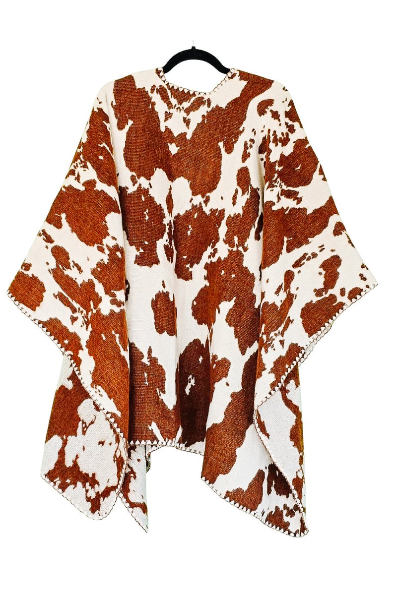 Poncho Rodeo – Reversible Handmade Unisex Poncho - Mama Poncho LLC