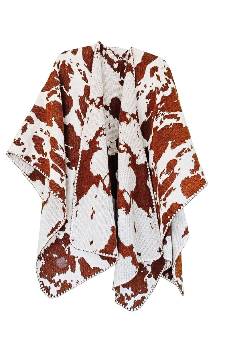 Poncho Rodeo – Reversible Handmade Unisex Poncho - Mama Poncho LLC