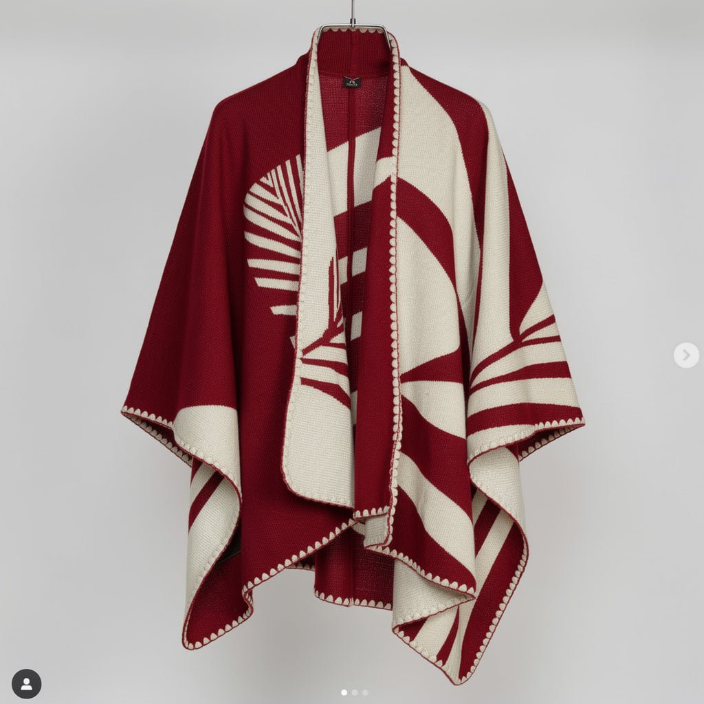 Shawl Palm – Reversible Shawl for Men and Women - Mama Ponchos