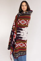 Sierra Rust Soft - Weave Blanket - Mama Ponchos