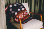 Sierra Rust Soft - Weave Blanket - Mama Ponchos